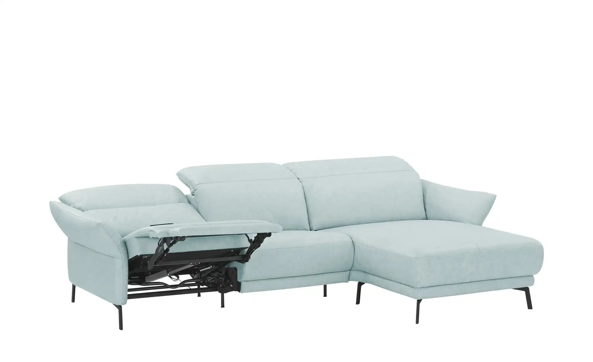 Wohnwert Ecksofa Leder Bellana ¦ blau ¦ Maße (cm): B: 291 H: 101 T: 176 Pol günstig online kaufen