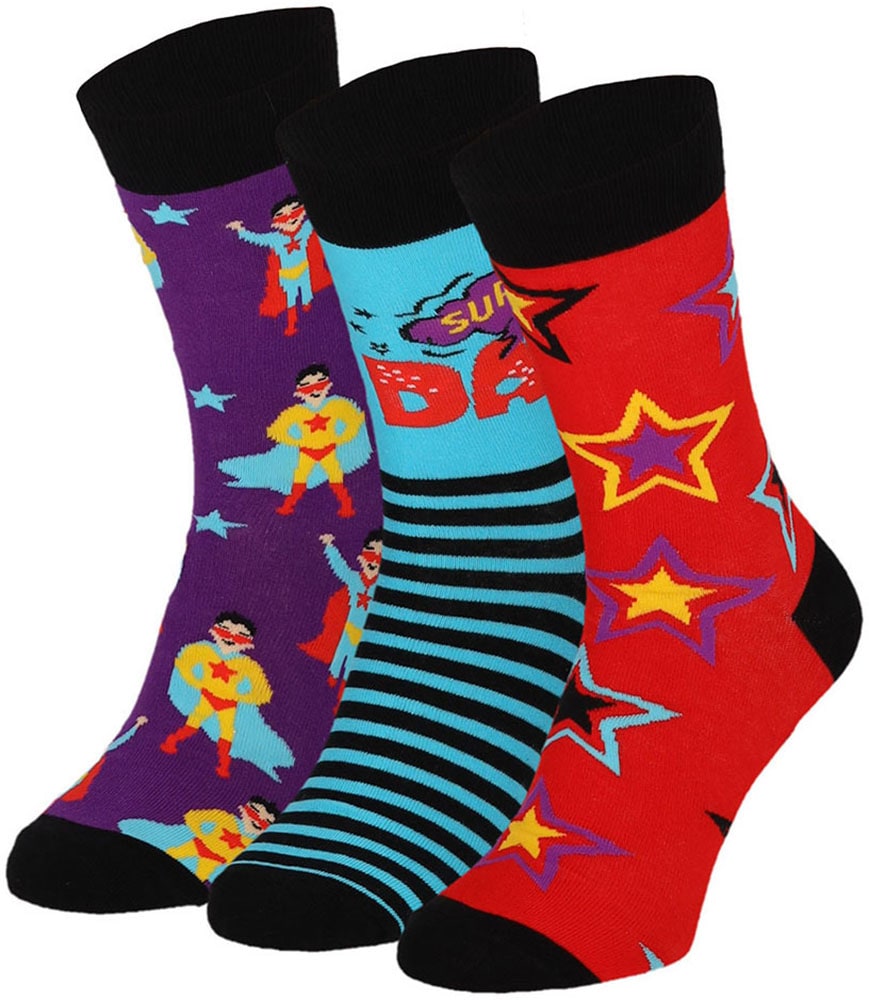 Apollo Socken "MEN MAILBOX FATHERS DAY SOCKS", (3er Pack), mit unterschiedl günstig online kaufen