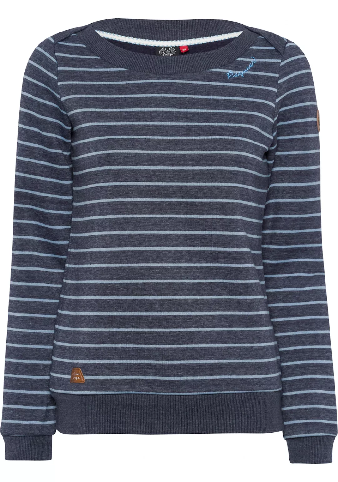 Ragwear Sweater "TASHI", Longsleeve Pullover im Streifen-Design günstig online kaufen