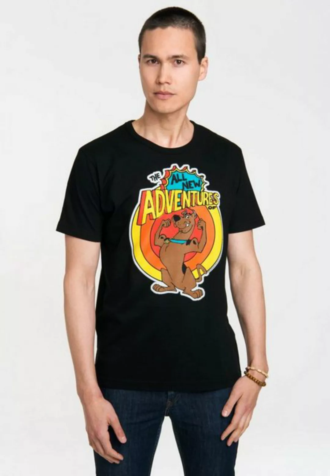 LOGOSHIRT T-Shirt "Scooby Doo - All New Adventures", mit Scooby Doo-Print günstig online kaufen