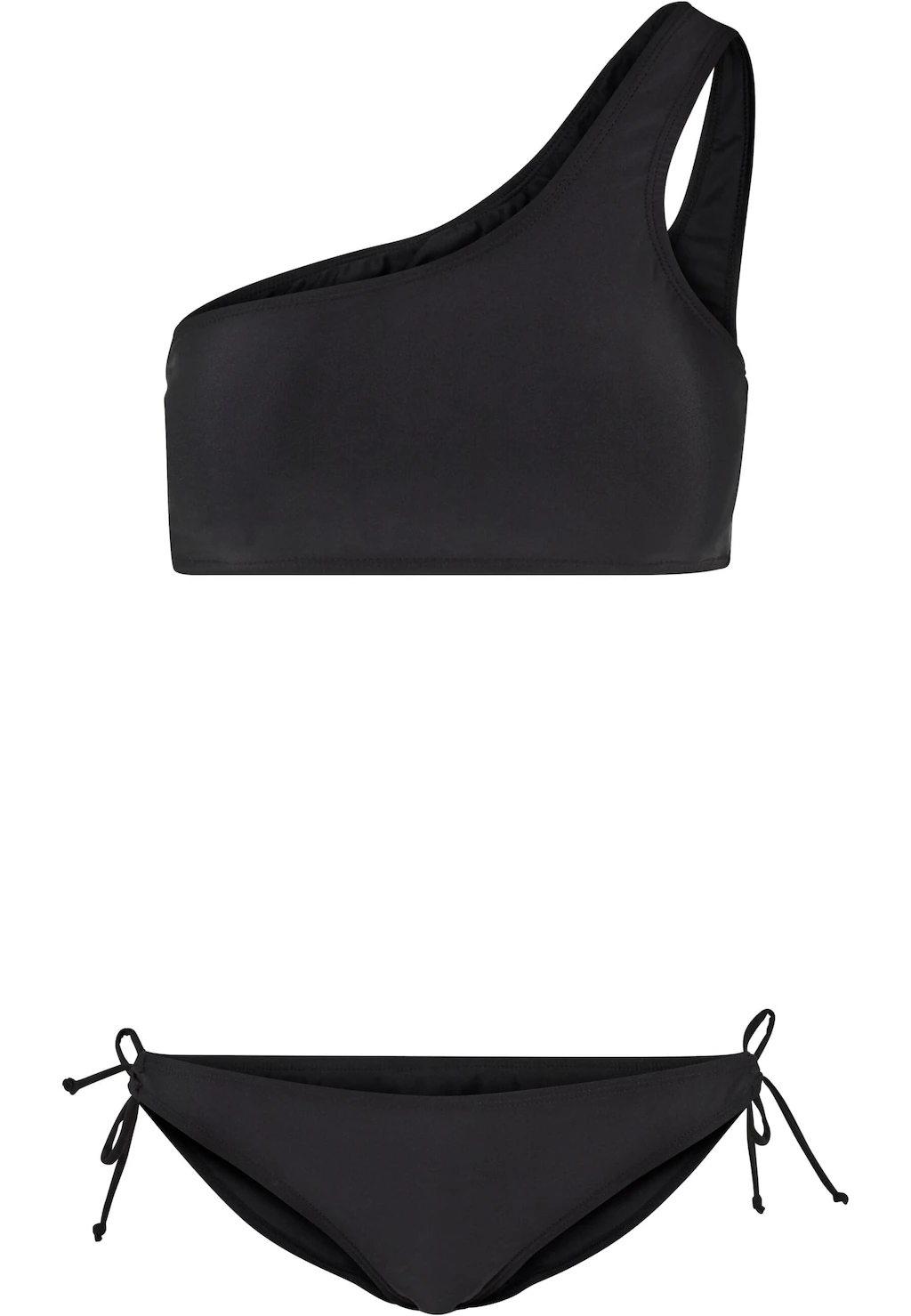 URBAN CLASSICS Bügel-Tankini "Urban Classics Damen Ladies Asymmetric Bikini günstig online kaufen
