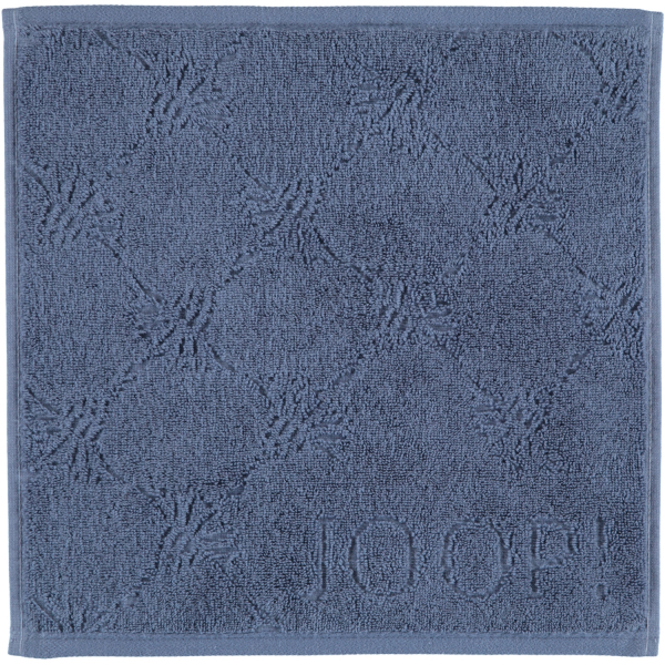 JOOP Uni Cornflower 1670 - Farbe: Marine - 111 - Seiflappen 30x30 cm günstig online kaufen