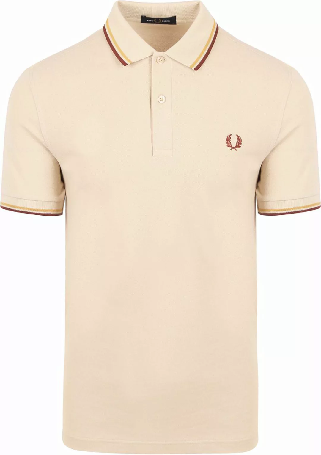 Fred Perry Polo M3600 Ecru W55 - Größe S günstig online kaufen