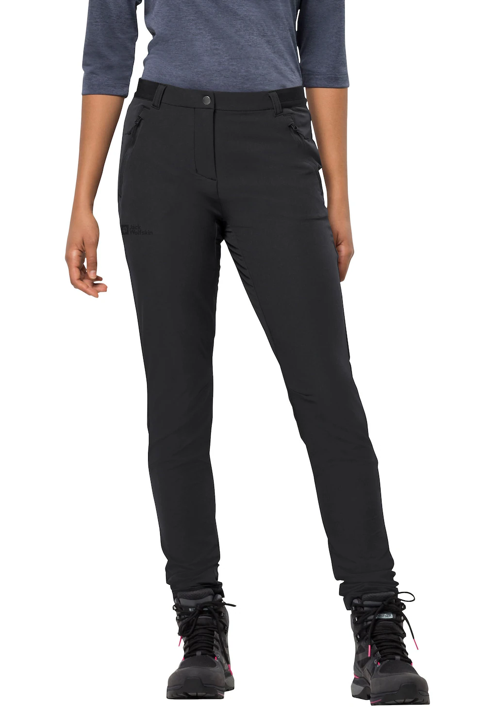 Jack Wolfskin Softshellhose "GEIGELSTEIN SLIM PANTS W" günstig online kaufen