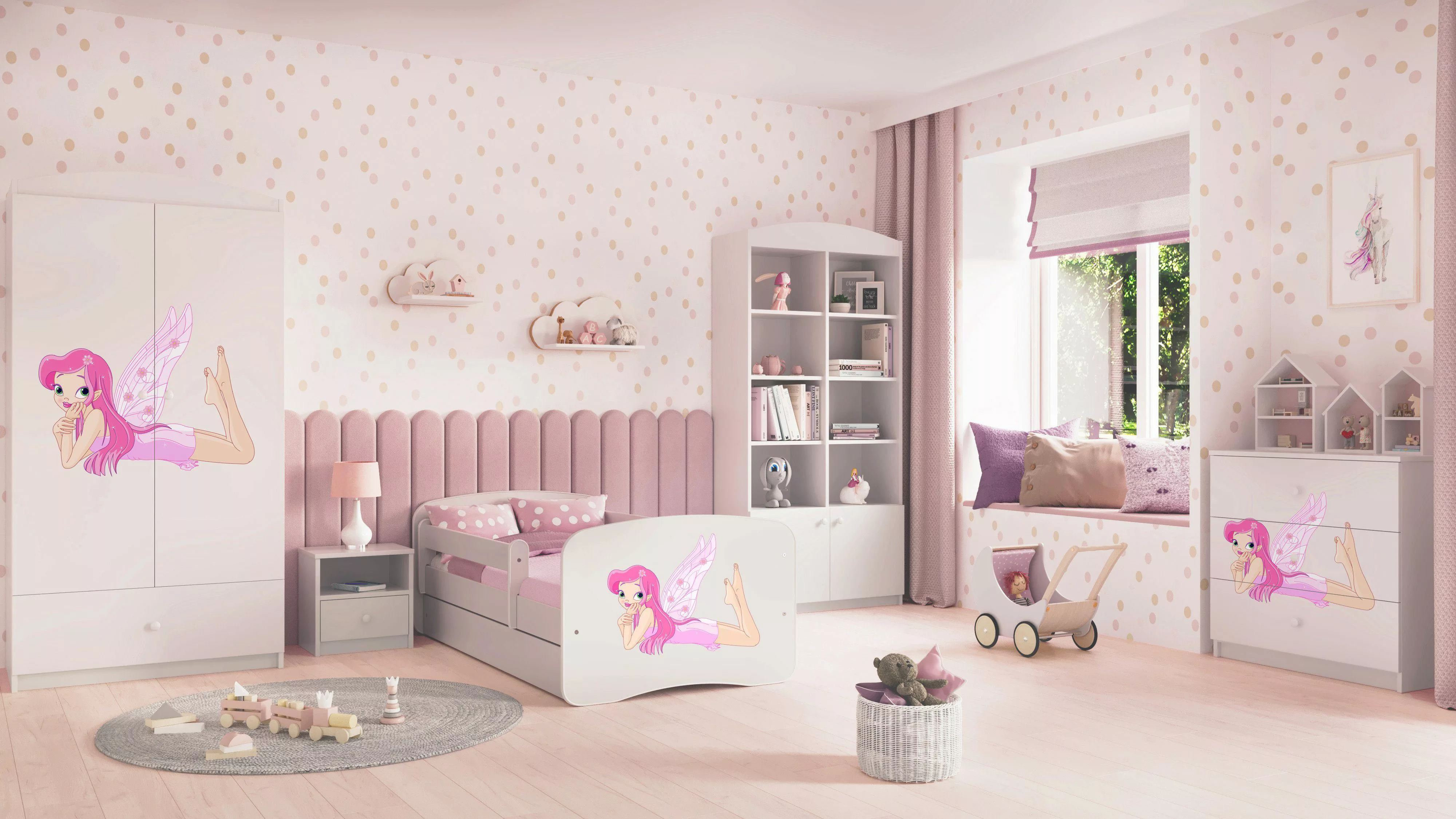 Bjird Kinderbett Babydream 180x80 cm 160x80 günstig online kaufen