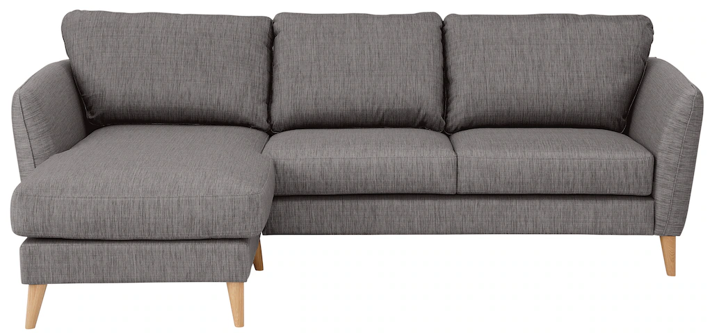 Home affaire Ecksofa "MARSEILLE (242/152cm),L-Form, Rec. rechts/links", Mas günstig online kaufen