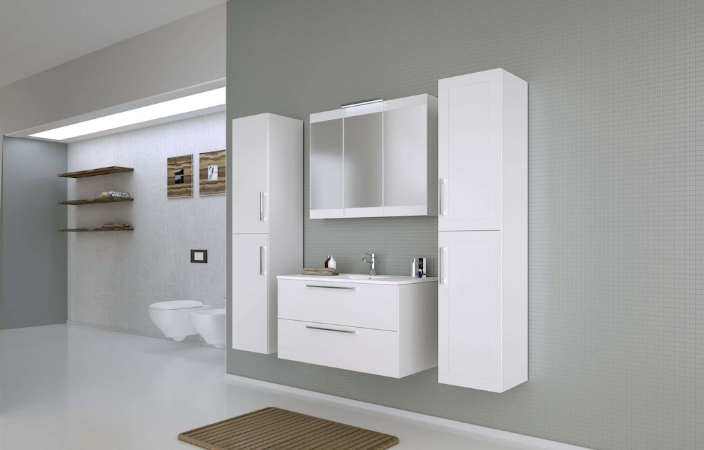 welltime Badezimmerspiegelschrank "Serena Retro", FSC-zertifiziertes Materi günstig online kaufen