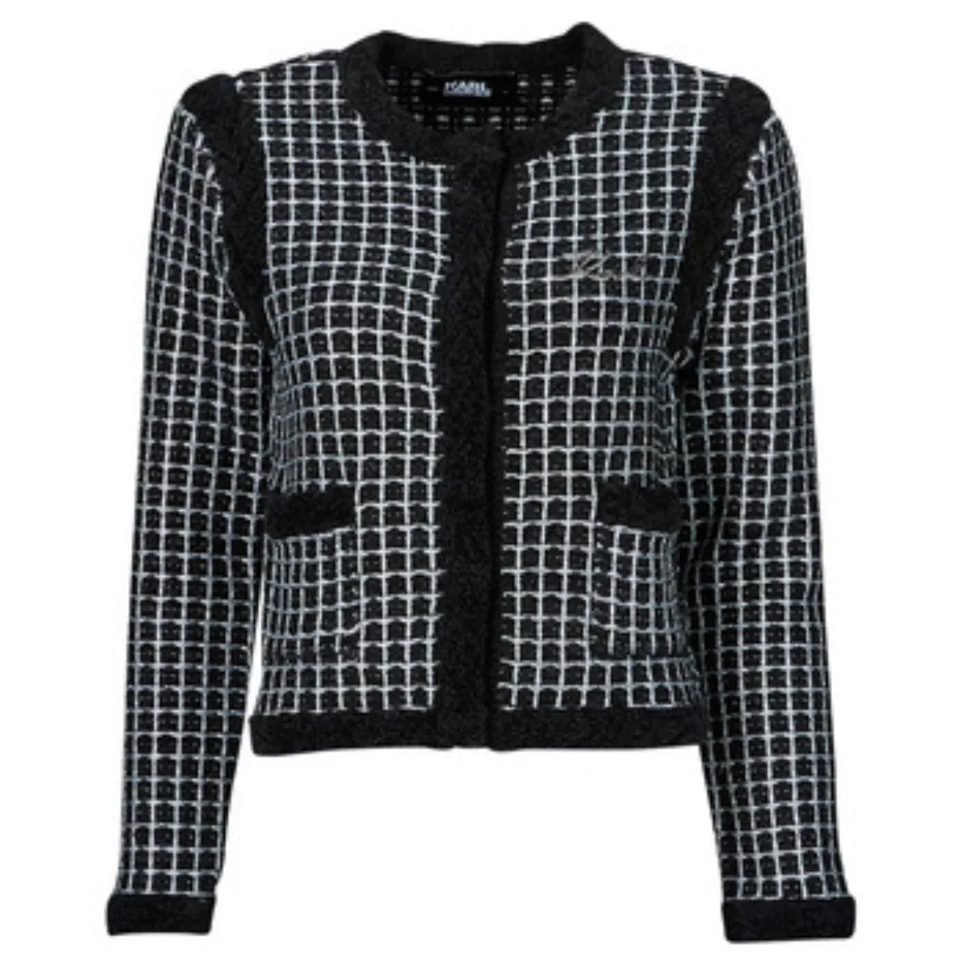 Karl Lagerfeld  Blazer classic boucle cardigan günstig online kaufen