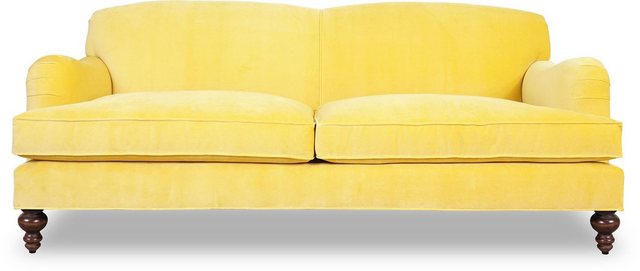 Xlmoebel Sofa Neues Set von hochwertigen Designer Polstermöbeln - Gelbes Le günstig online kaufen