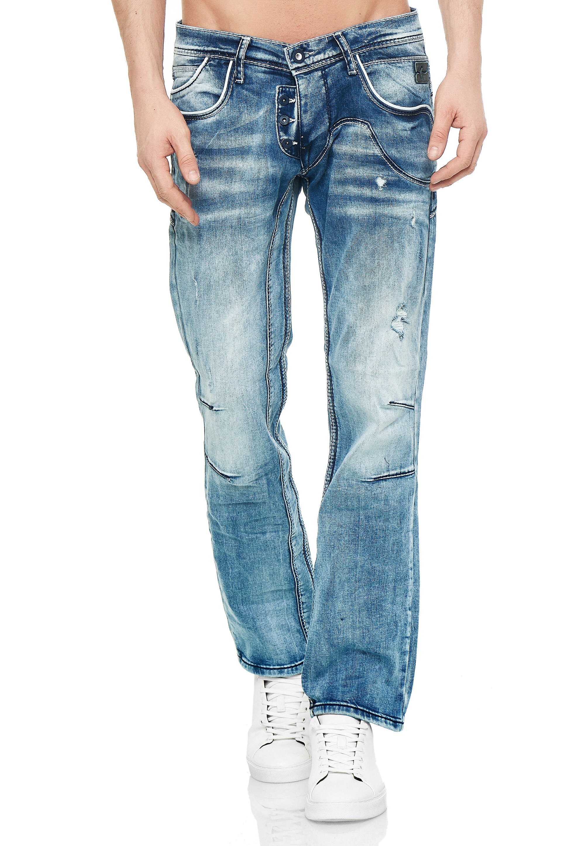 Rusty Neal Bequeme Jeans, mit cooler Waschung günstig online kaufen