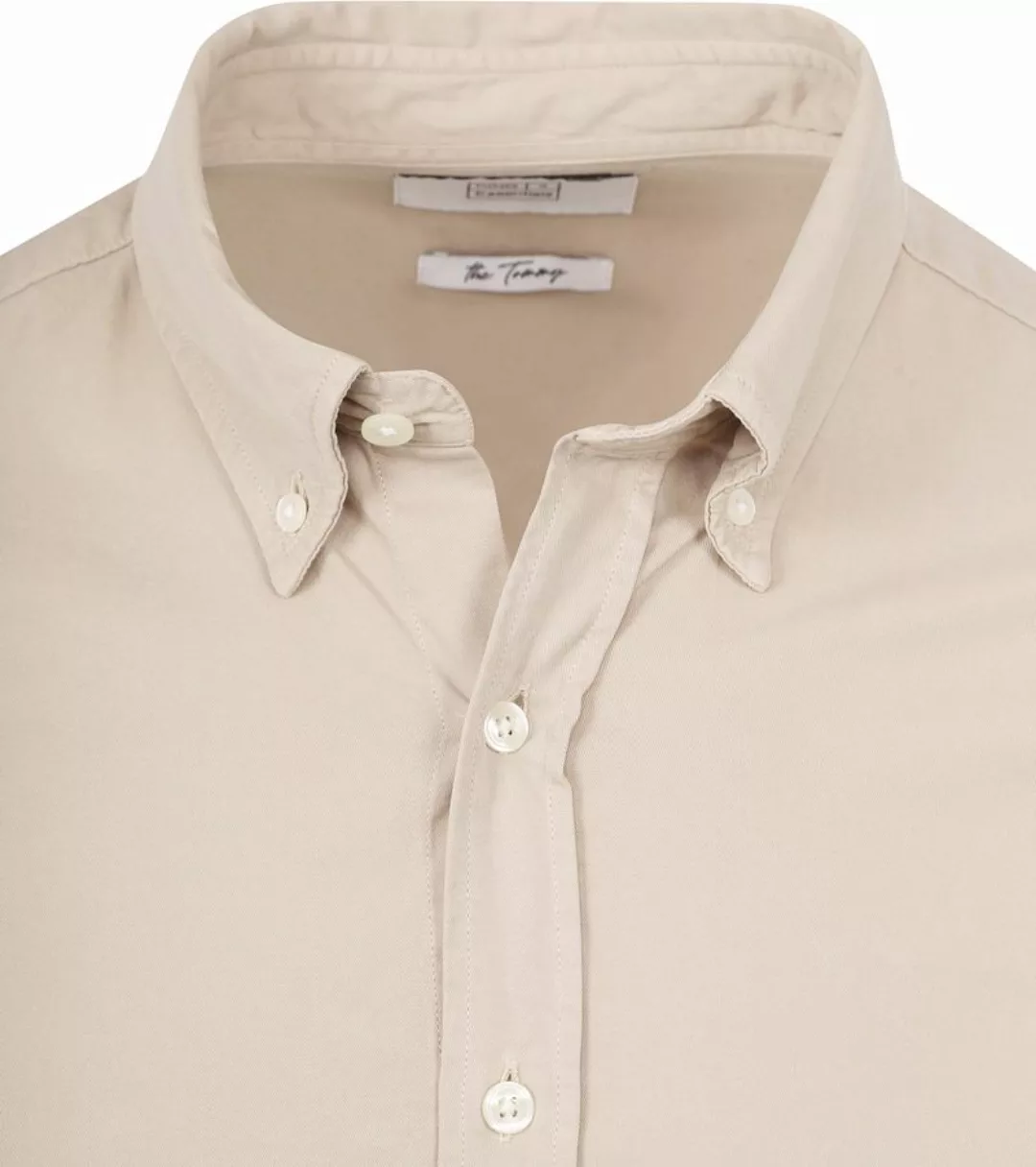 King Essentials The Tommy Hemd Beige - Größe S günstig online kaufen