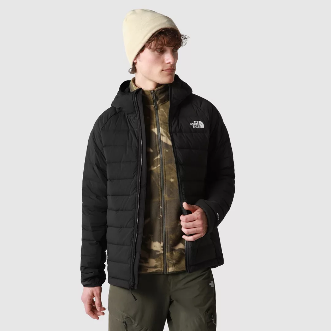 The North Face Daunenjacke M BELLEVIEW STRETCH DOWN HOODIE mit Logodruck günstig online kaufen