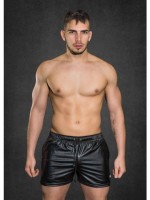 sportliche Shorts im Wetlook-Stil günstig online kaufen