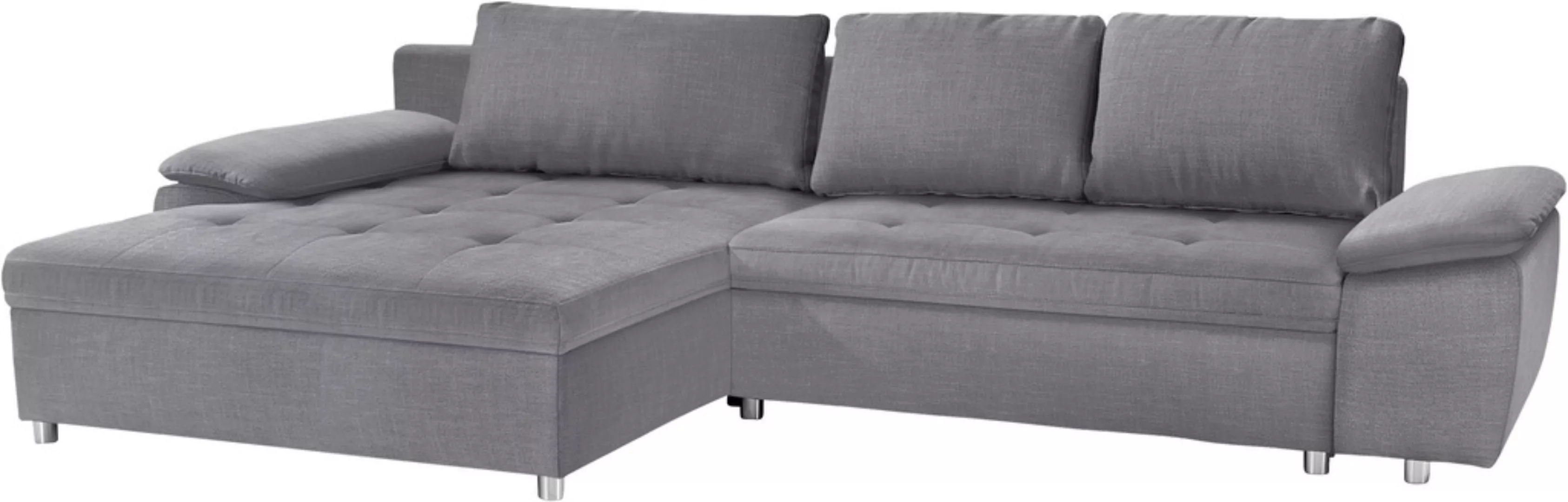 sit&more Ecksofa »Labene L-Form«, wahlweise mit Bettfunktion und Bettkasten günstig online kaufen