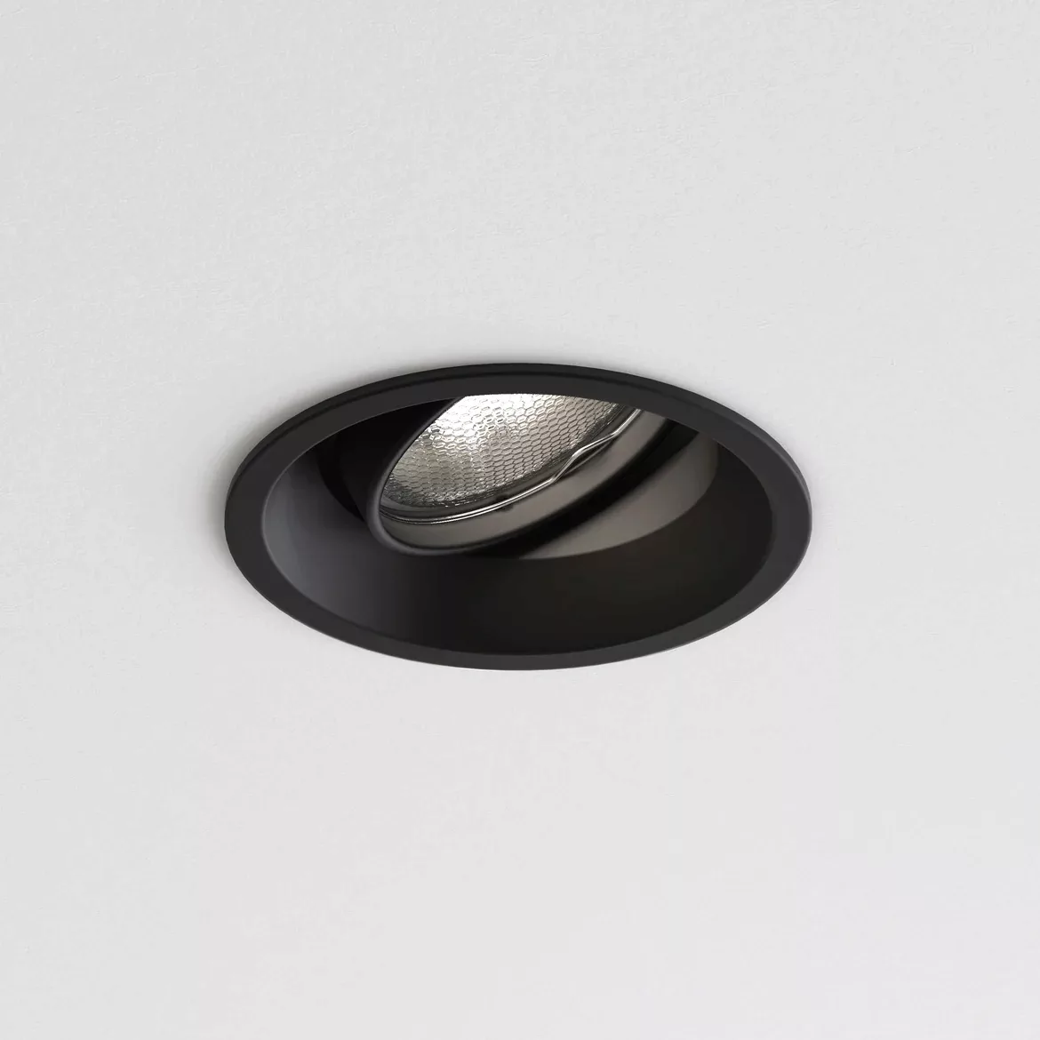 Astro Minima Round Adjustable Einbaulampe schwarz günstig online kaufen