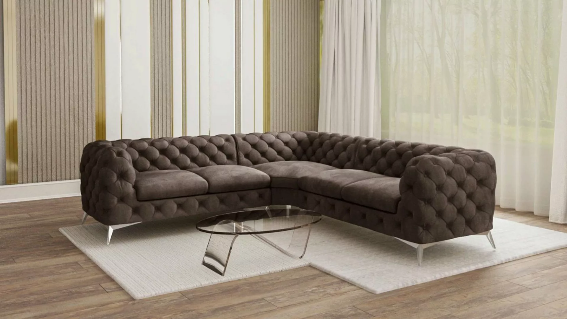 99rooms Ecksofa Medina, L-Form, Eckcouch, Design günstig online kaufen