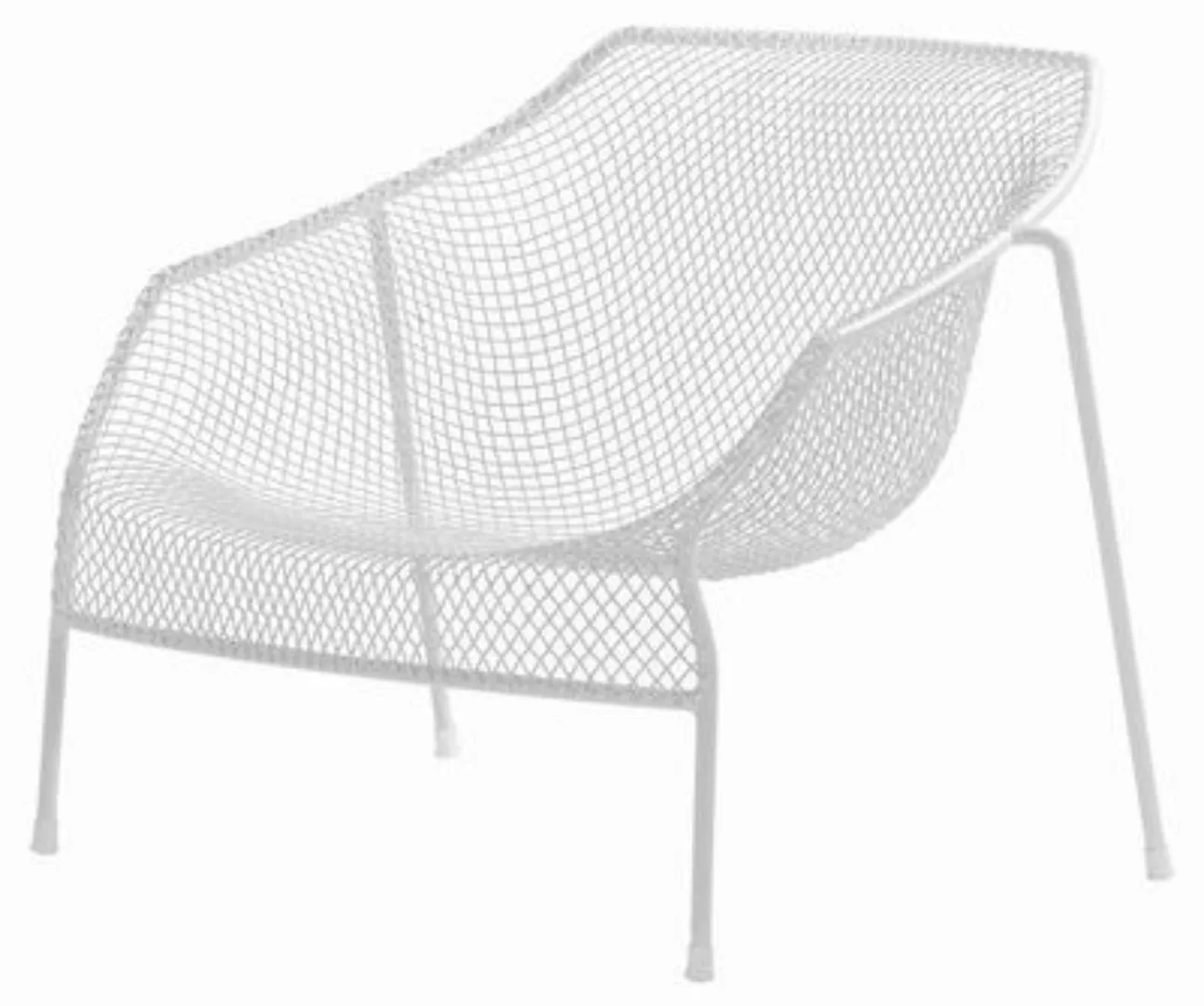 Lounge Sessel Heaven metall weiß - Emu - Weiß günstig online kaufen