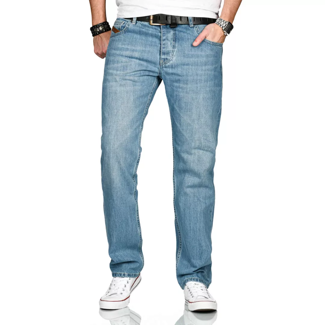 Alessandro Salvarini Comfort-fit-Jeans "ASMarco", mit geradem Bein günstig online kaufen