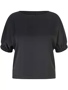 Bluse zum Schlupfen Emilia Lay schwarz günstig online kaufen