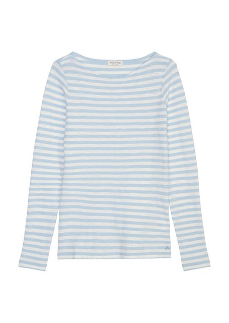 Marc O'Polo Shirtbluse T-shirt, long sleeve, boat neck, st günstig online kaufen