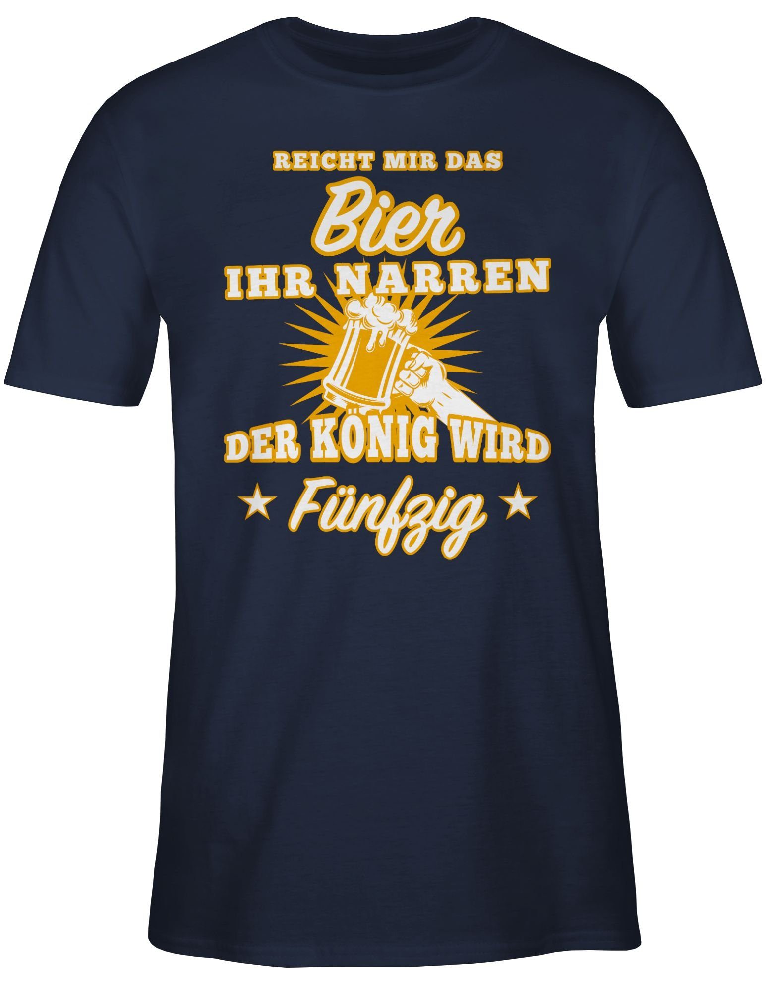 Shirtracer T-Shirt Reicht mir das Bier günstig online kaufen