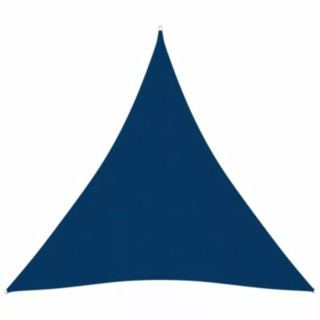 vidaXL Sonnensegel Oxford-Gewebe Dreieckig 5x7x7 m Blau Sonnensegel blau günstig online kaufen