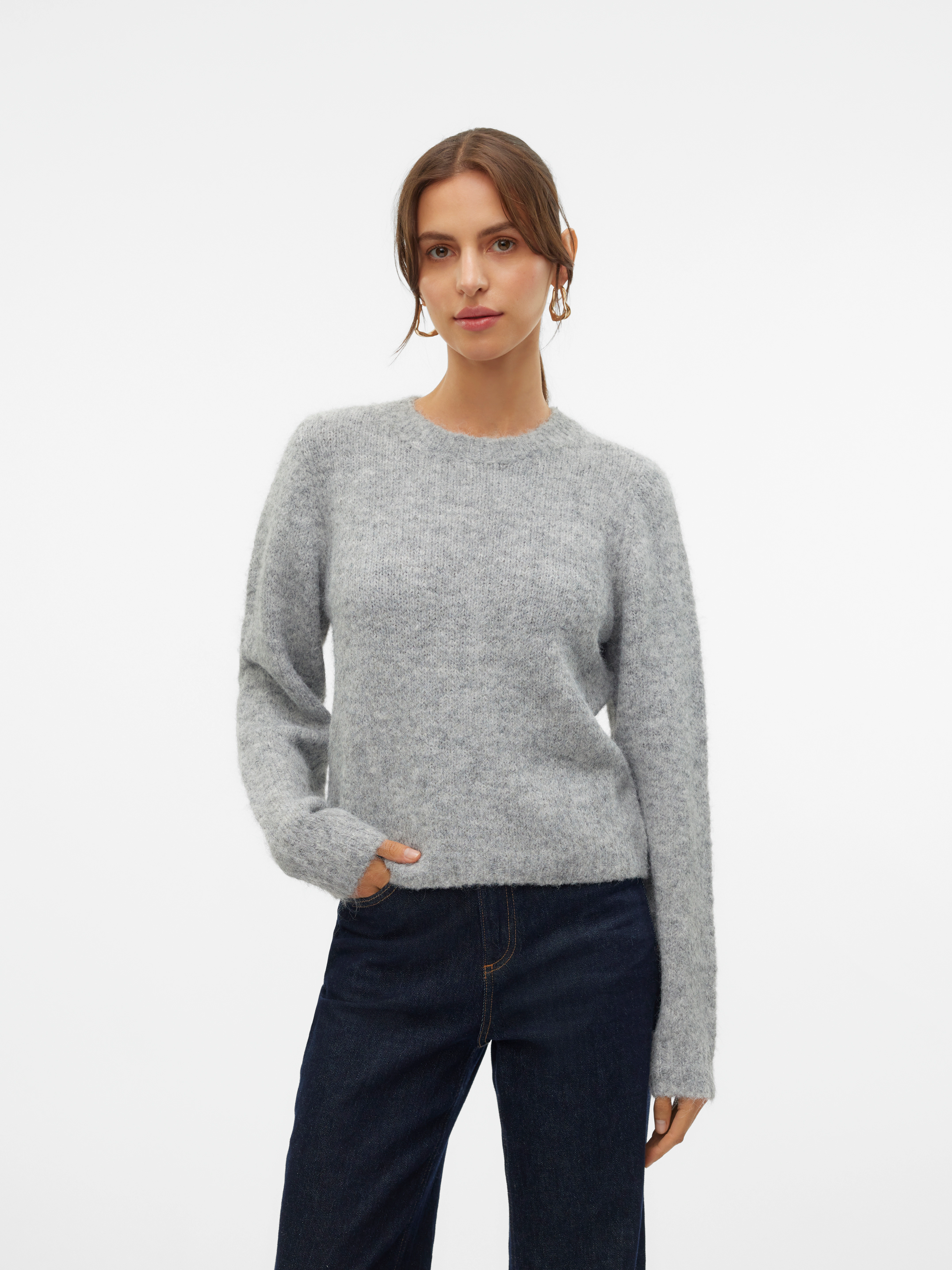 Vero Moda Strickpullover VMNovah (1-tlg) Plain/ohne Details günstig online kaufen