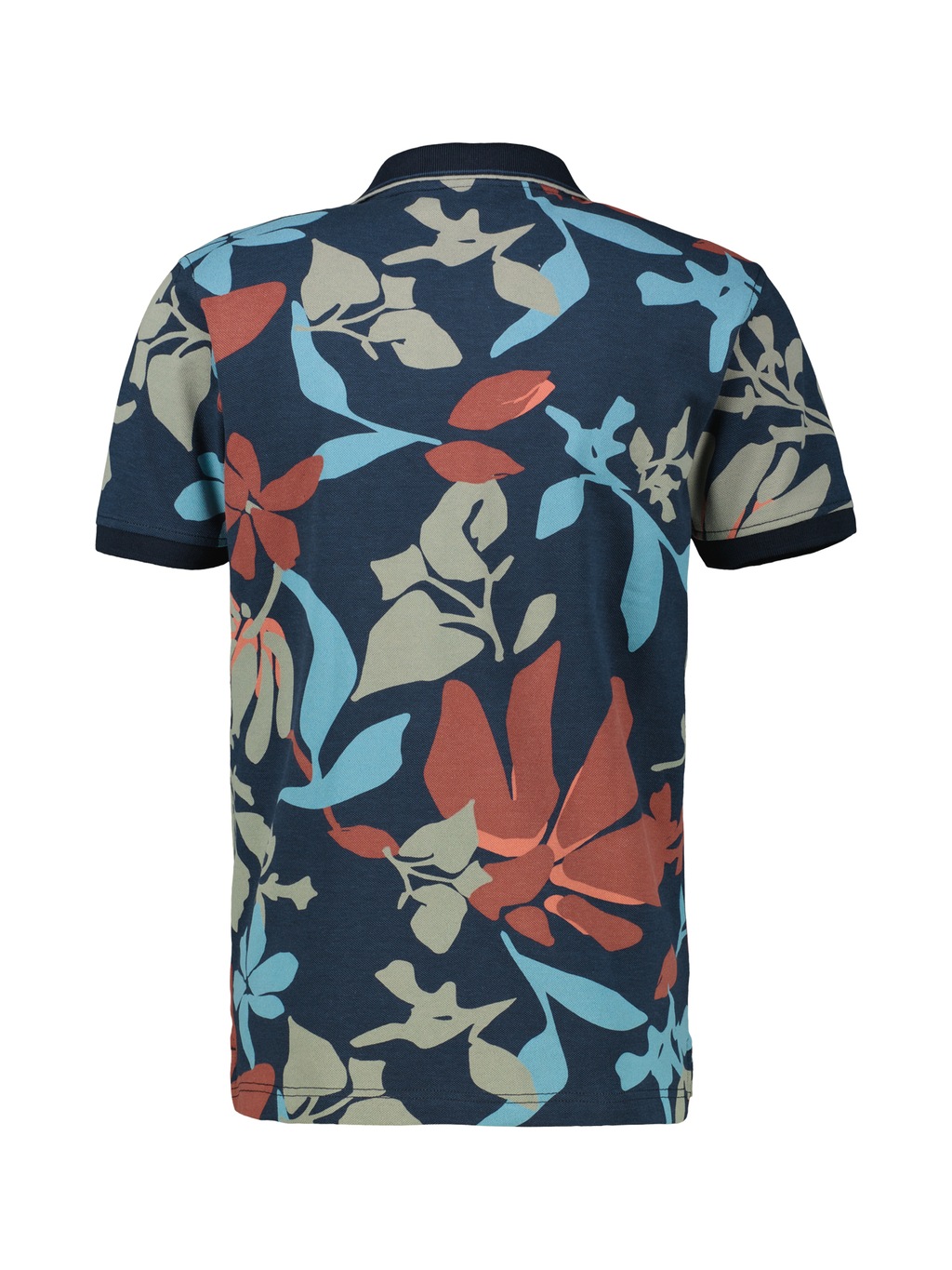 LERROS Poloshirt "LERROS Poloshirt, sommerlich-floral gemustert" günstig online kaufen