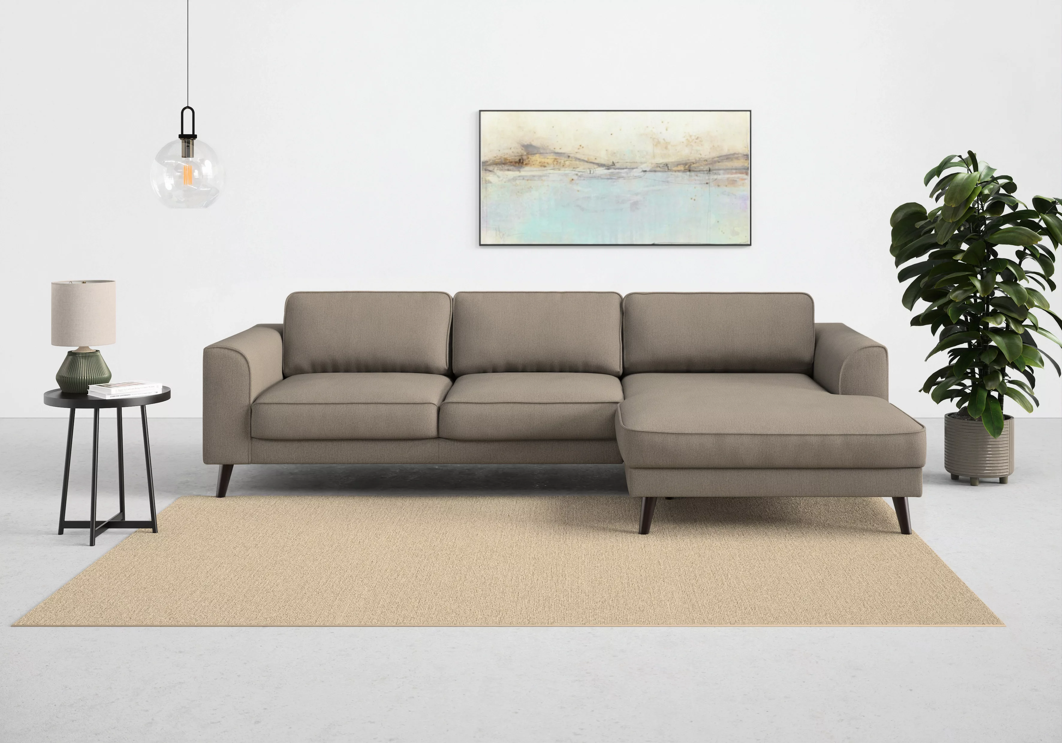 TRENDMANUFAKTUR Ecksofa "Lumber Jack, elegantes Designsofa, L-Form", wahlwe günstig online kaufen