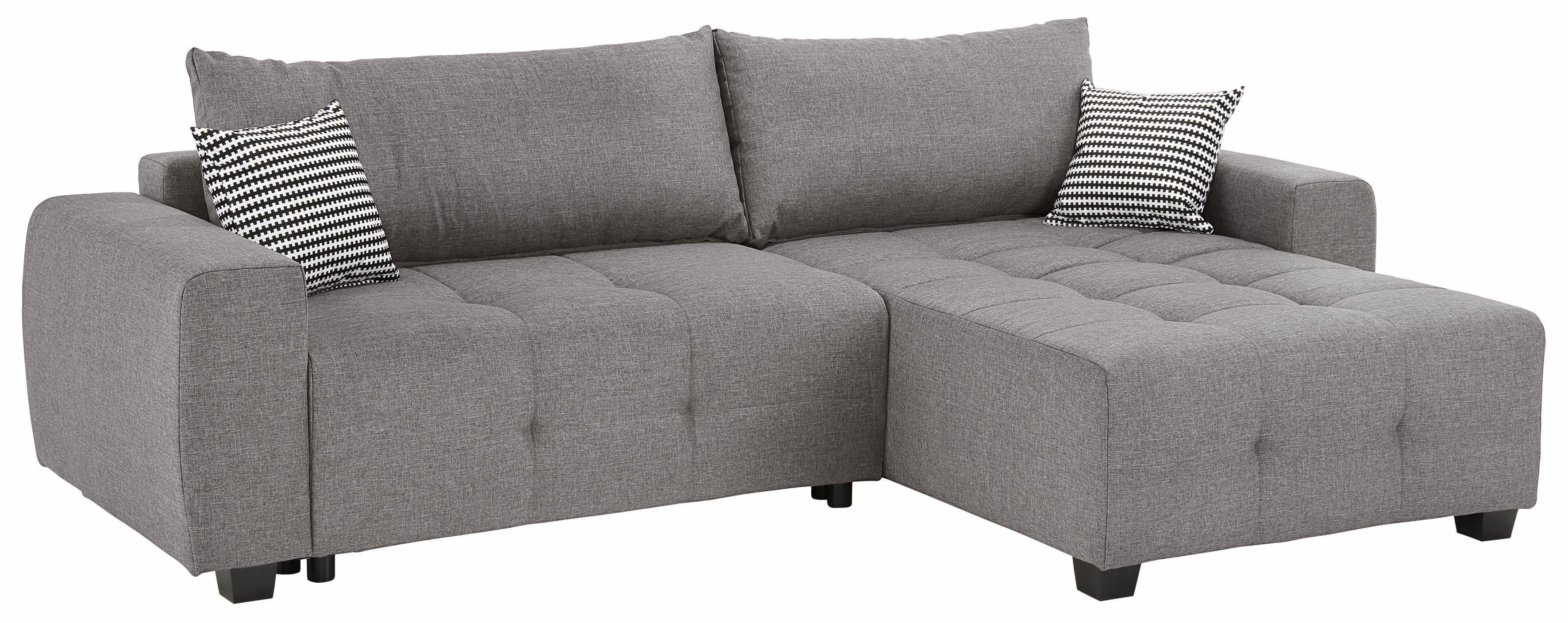 Home affaire Ecksofa "Bella L-Form", wahlweise mit Bettfunktion und Bettkas günstig online kaufen