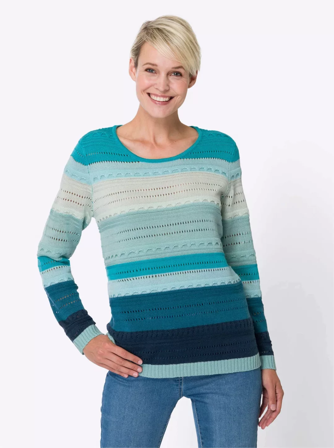 Classic Basics Strickpullover "Langarm-Pullover" günstig online kaufen