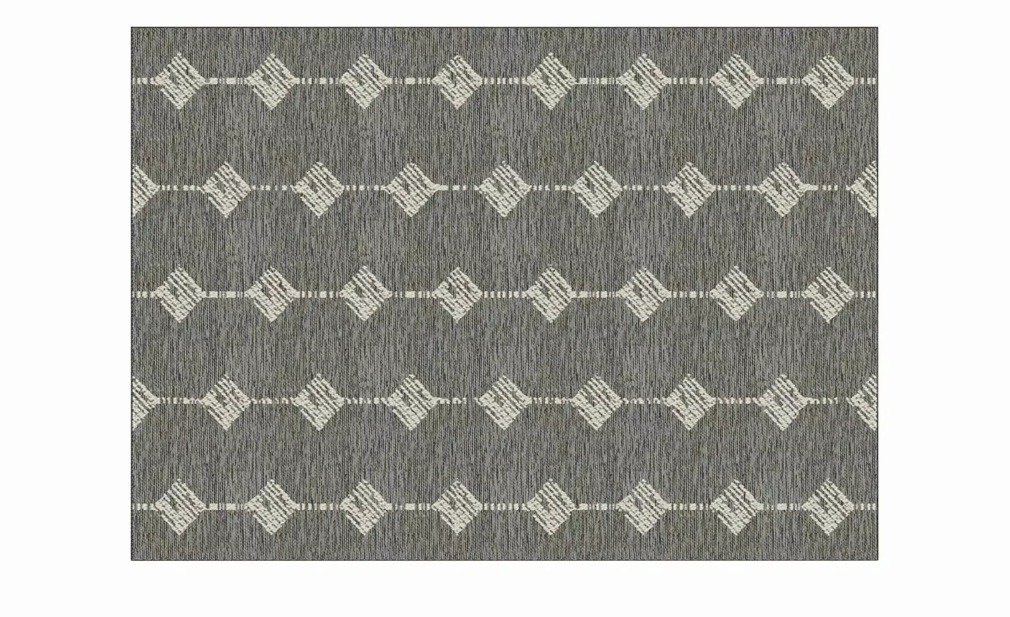 Webteppich  Scandinavian ¦ grau ¦ Synthetische Fasern ¦ Maße (cm): B: 133 T günstig online kaufen