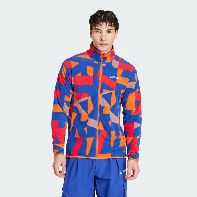 adidas TERREX Fleecejacke TERREX MULTI PRINTED FLEECEJACKE günstig online kaufen