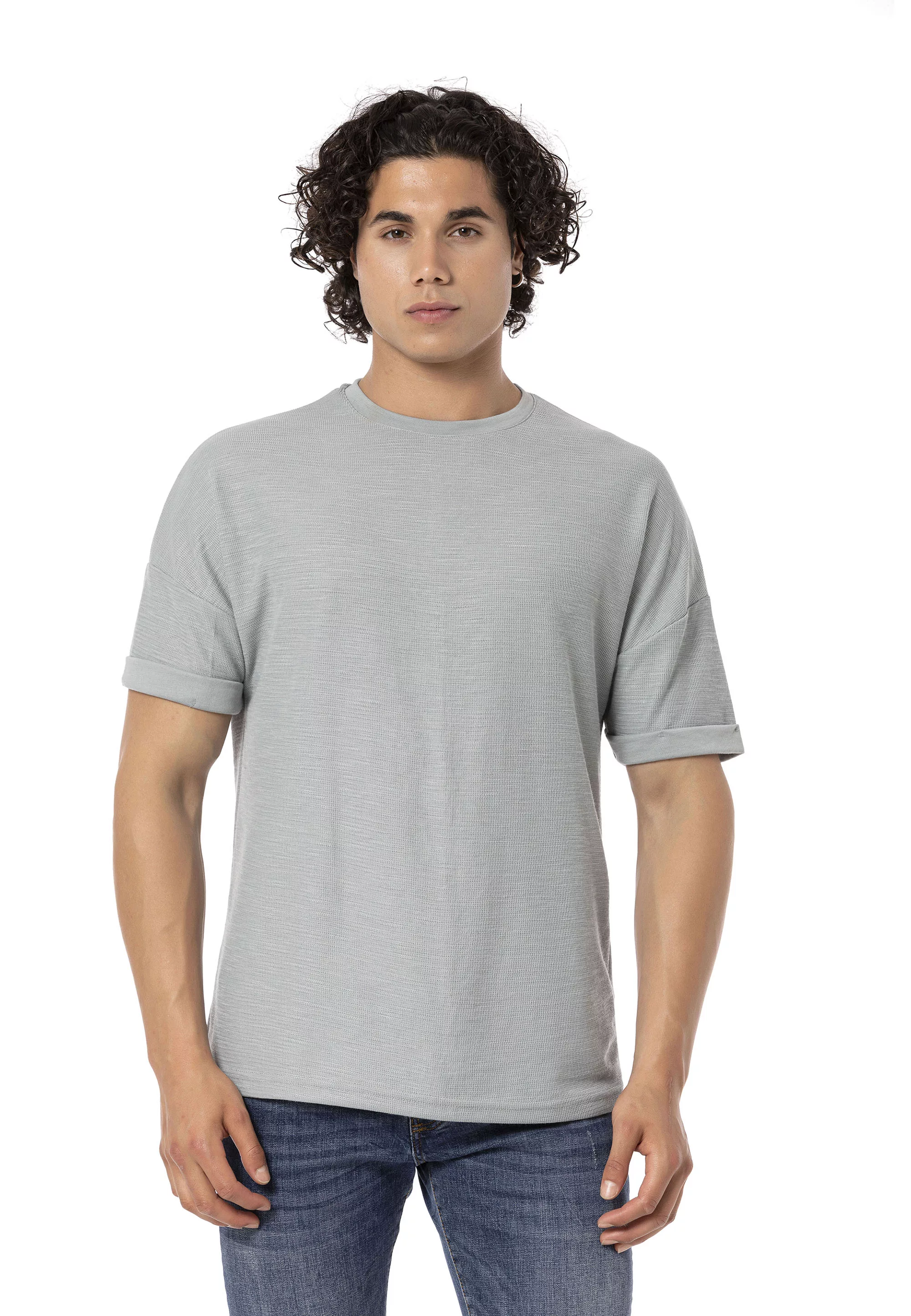 RedBridge T-Shirt Red Bridge Herren T-Shirt Basic Ziernaht günstig online kaufen