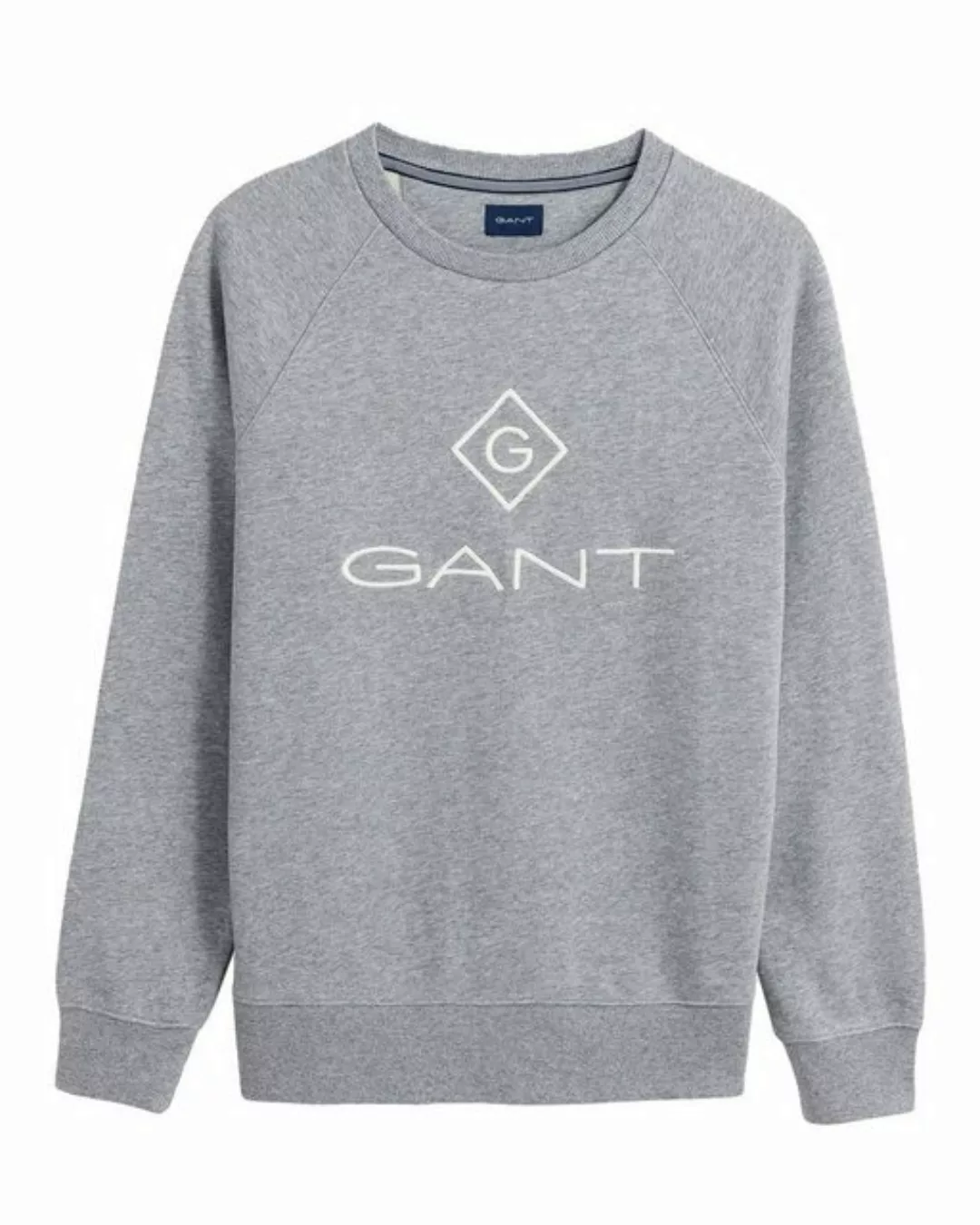 Gant Sweatshirt Herren Sweatshirt - Lock Up C-Neck Sweat, Sweater günstig online kaufen
