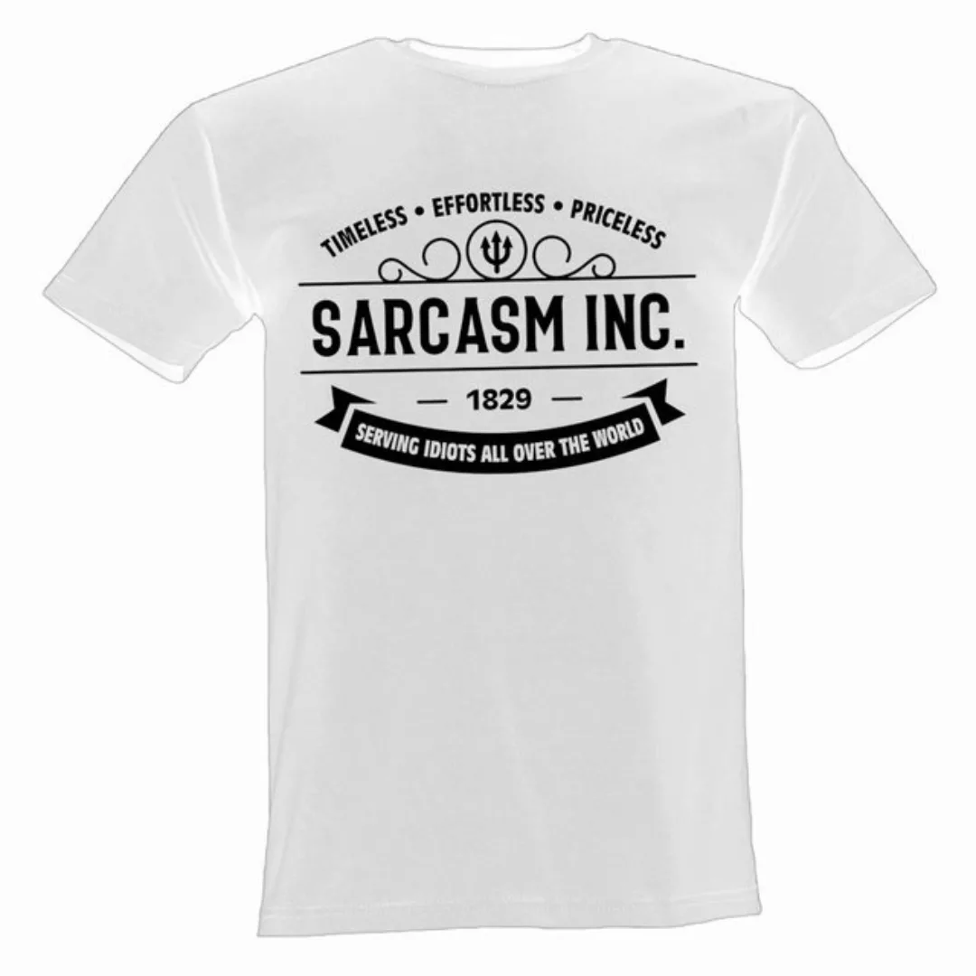 Lustige & Witzige T-Shirts T-Shirt T-Shirt Sarcasm Inc Fun-Shirt Logo 54. L günstig online kaufen
