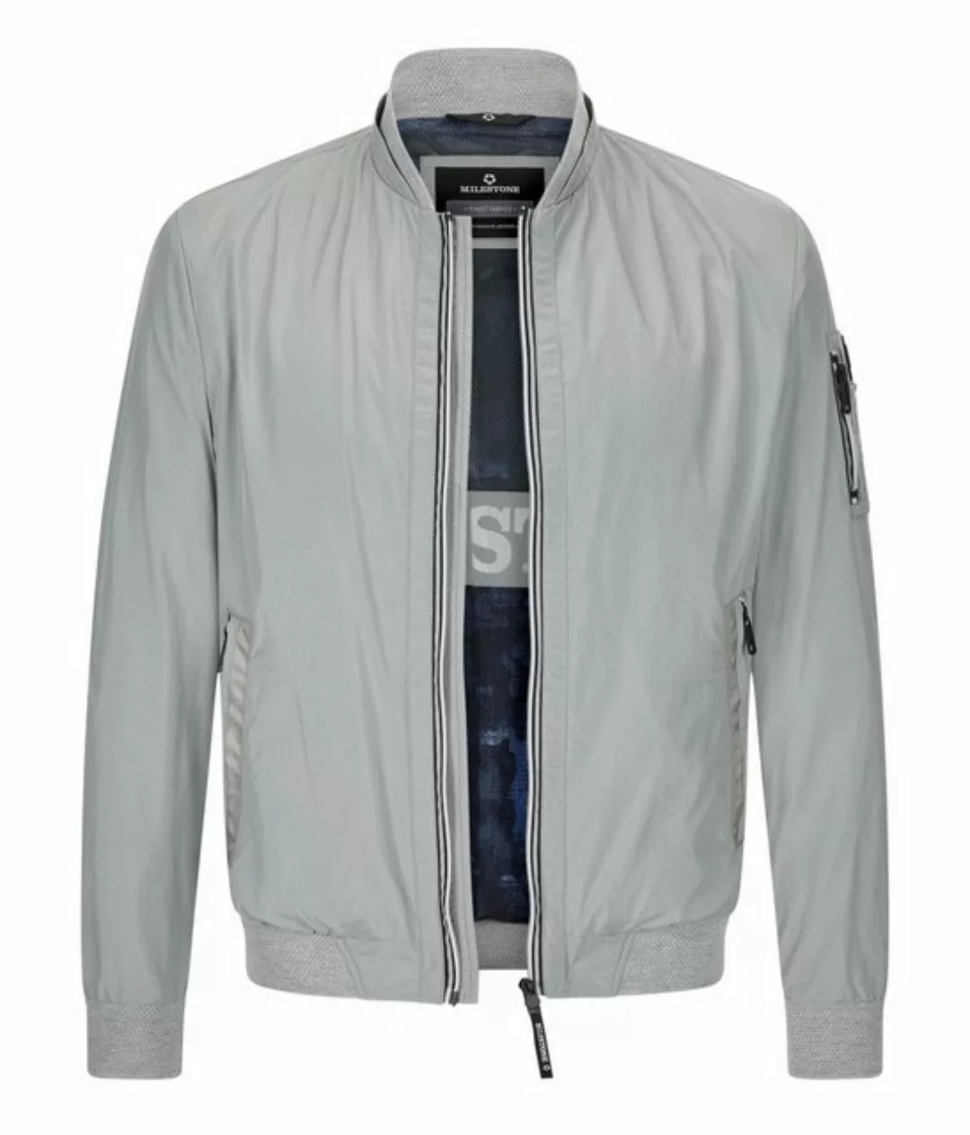 Milestone Blouson MSVillano elastische Mesh-Strickbündchen günstig online kaufen