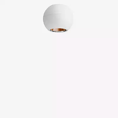 Bega 50856 - Studio Line Deckenleuchte LED, weiß/kupfer matt - 3.000 K günstig online kaufen