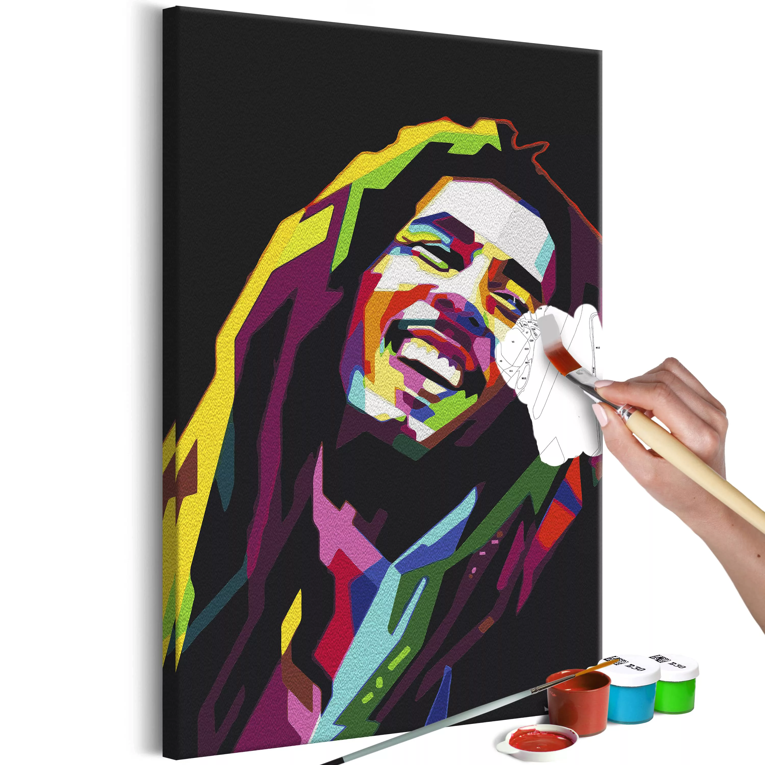 Malen nach Zahlen - Bob Marley günstig online kaufen