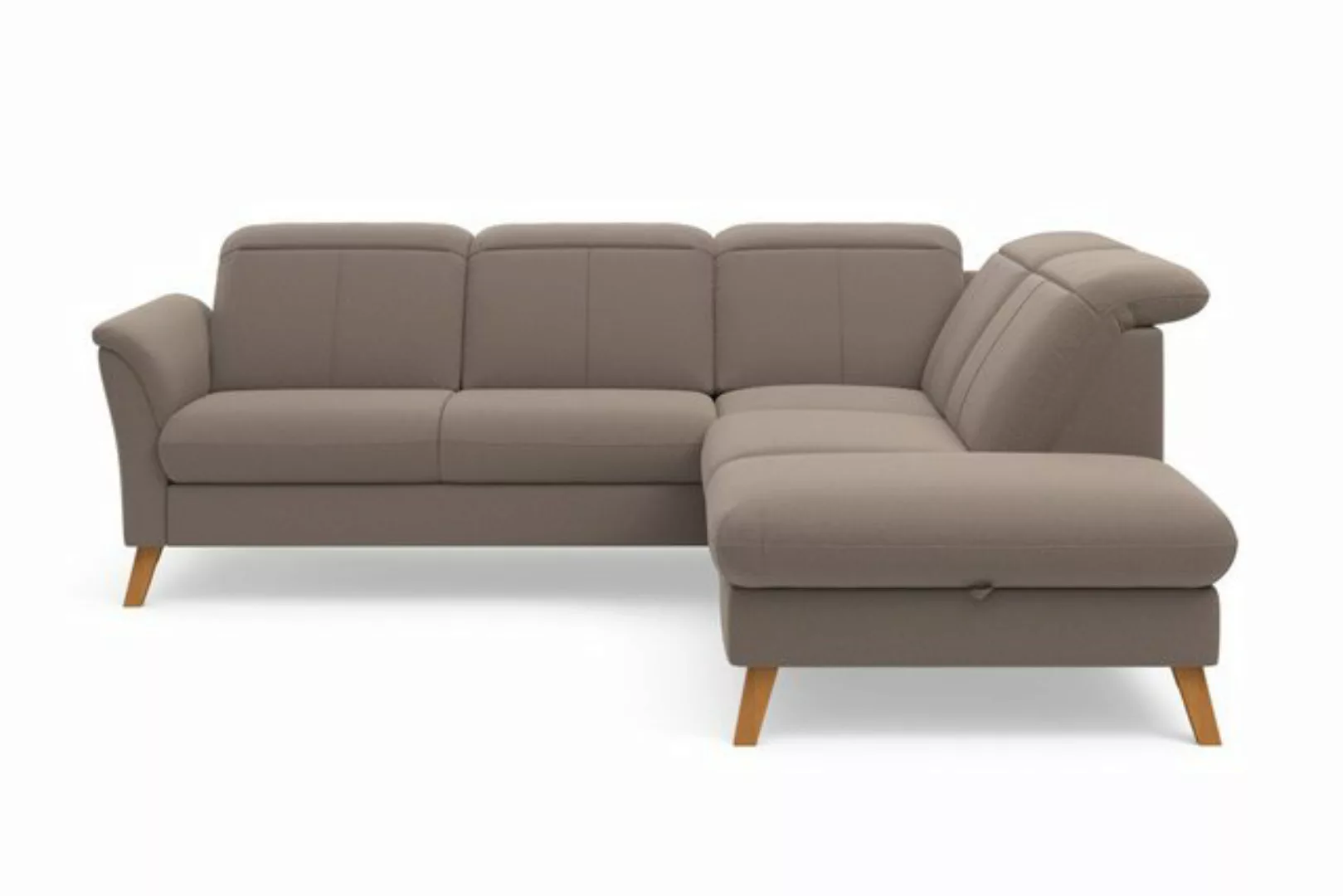 sit&more Ecksofa "Romero L-Form", wahlweise mit oder ohne TV-Funktion, Bett günstig online kaufen