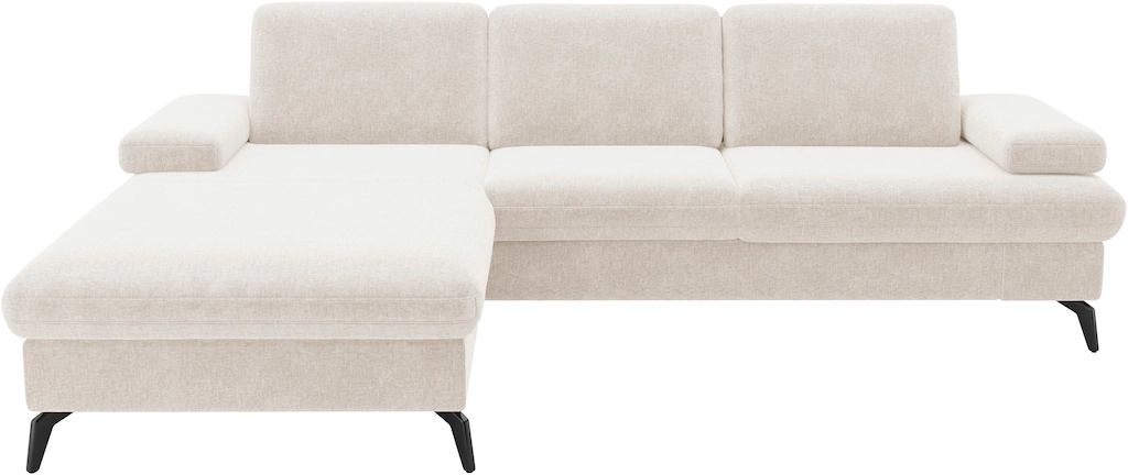 sit&more Ecksofa »Morris Jubi L-Form«, inkl. Armteilfunktion und 1 Zierkiss günstig online kaufen