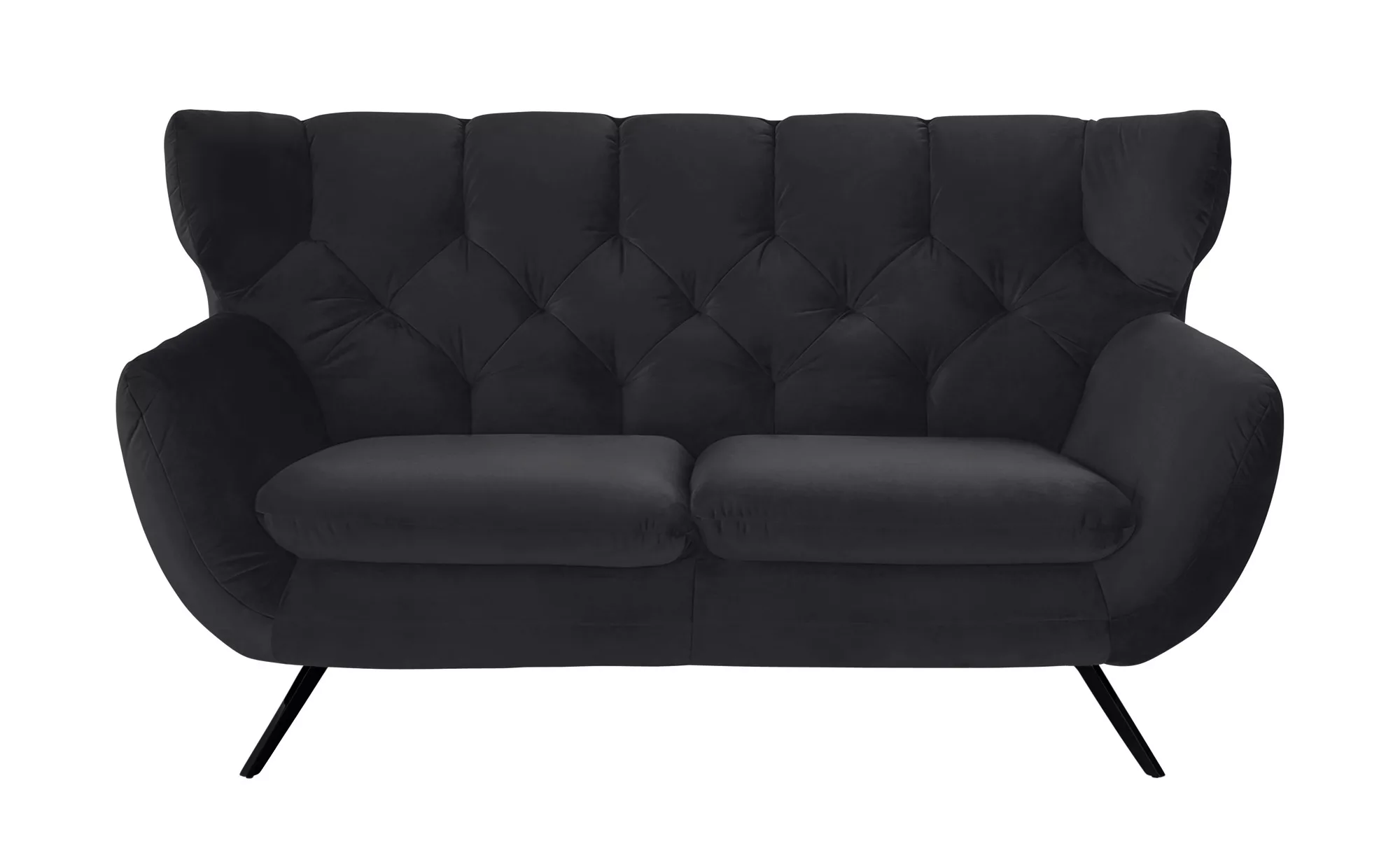 Jette Home Sofa  Caldara ¦ schwarz ¦ Maße (cm): B: 175 H: 94 T: 95 Polsterm günstig online kaufen