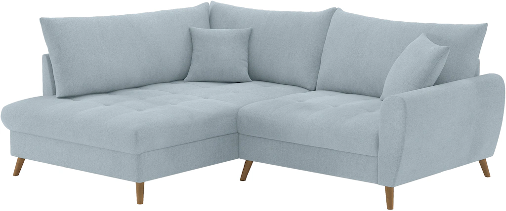 Mr. Couch Ecksofa "Blackburn II L-Form", Wahlweise mit Kaltschaumpolsterung günstig online kaufen