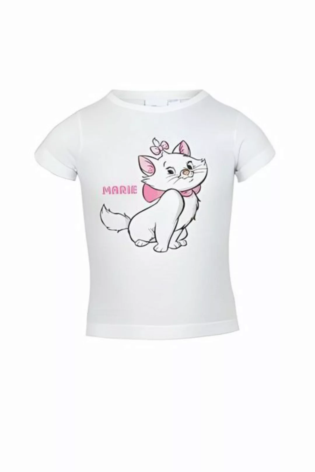 Disney T-Shirt Niedlicher Marie-Druck aus Aristocats 100 % Baumwolle günstig online kaufen