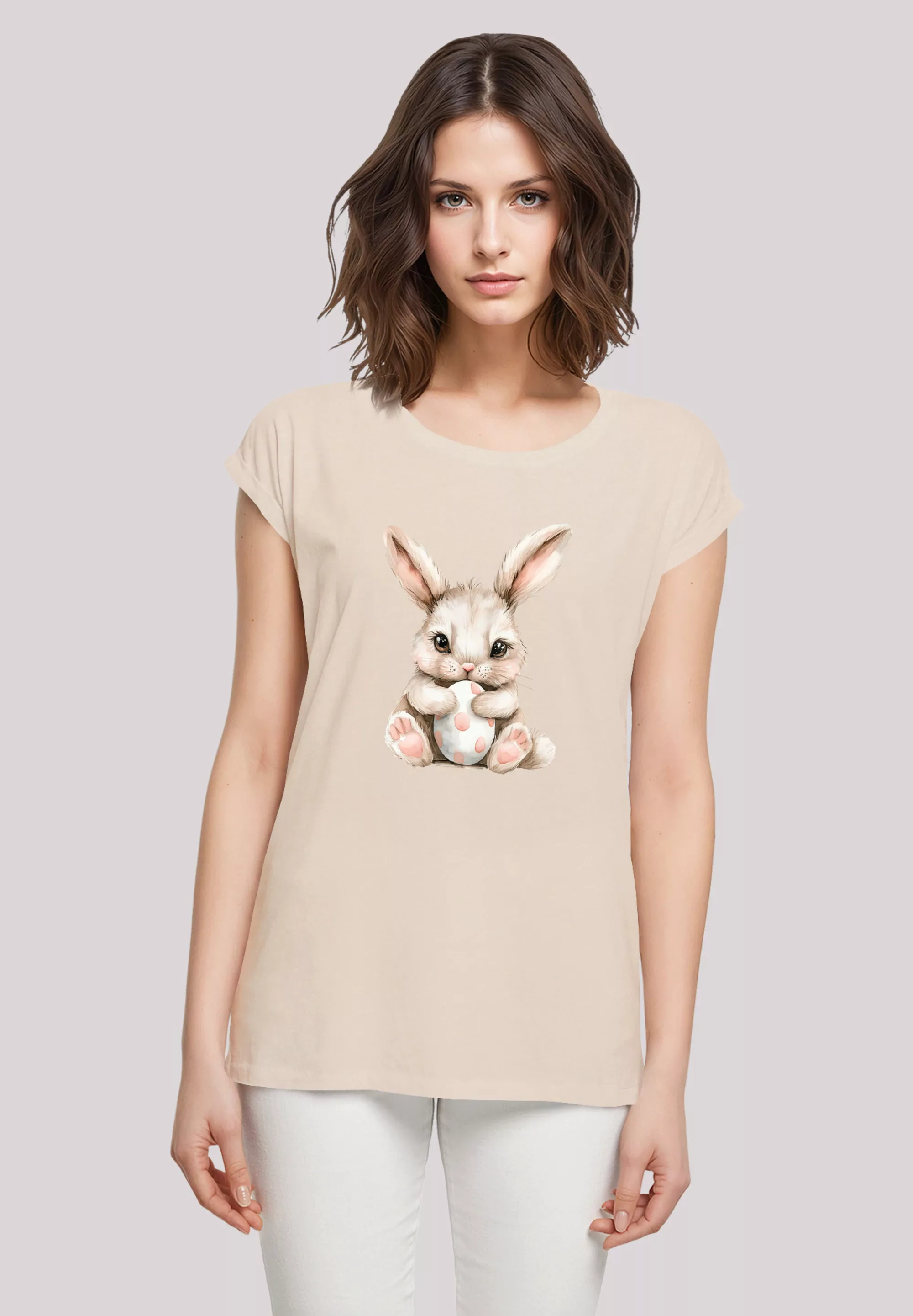 F4NT4STIC T-Shirt "Niedlicher Osterhase mit Ei", Premium Qualität günstig online kaufen