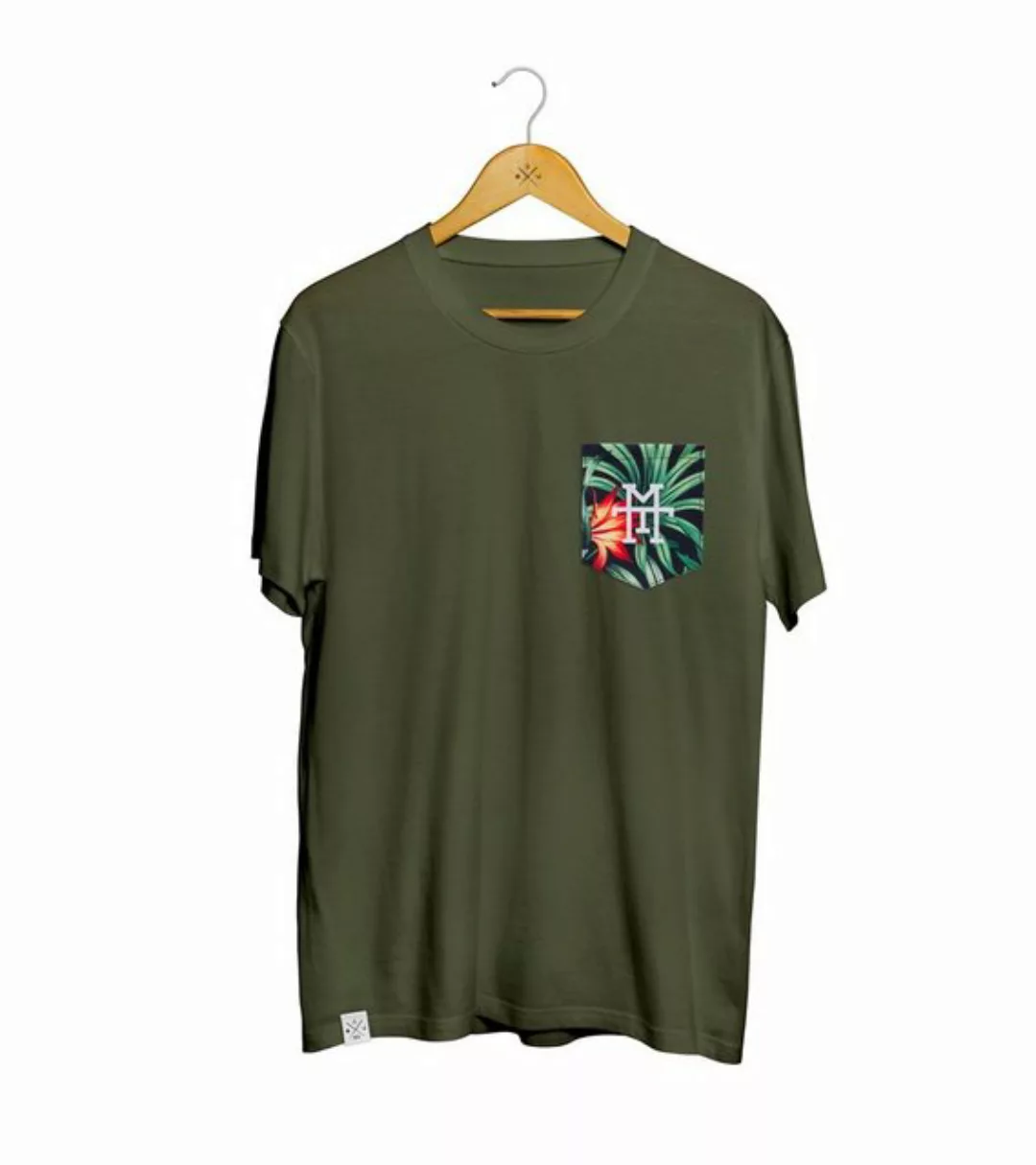 Manufaktur13 T-Shirt Pocket T-Shirt - T-Shirt mit Fronttasche 100% Baumwoll günstig online kaufen