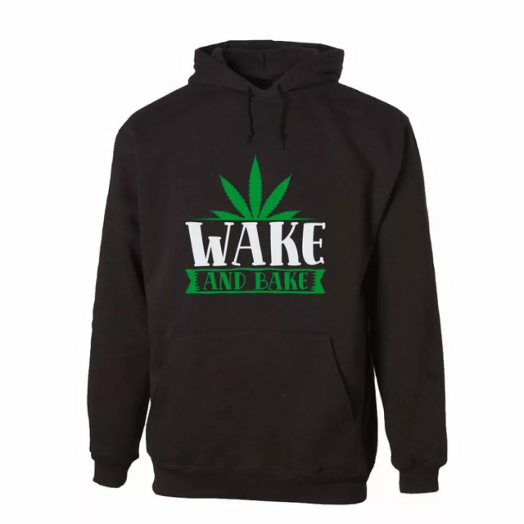 G-graphics Hoodie Wake and bake Unisex mit trendigem Frontprint mit Spruch günstig online kaufen