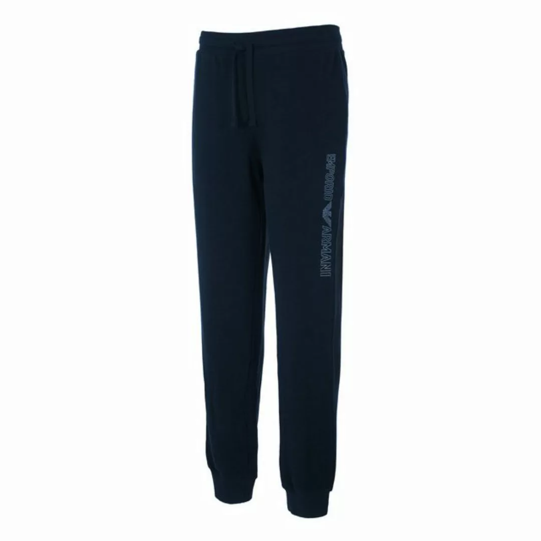 Emporio Armani Loungehose Trousers mit Markendruck seitlich am linken Bein günstig online kaufen