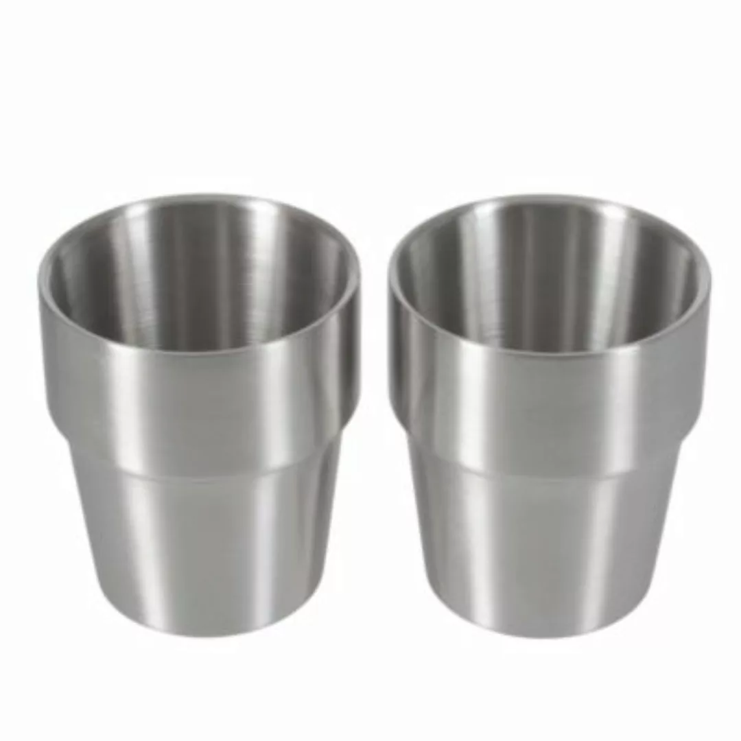 GRÄWE® Thermobecher Set, 2-teilig silber günstig online kaufen