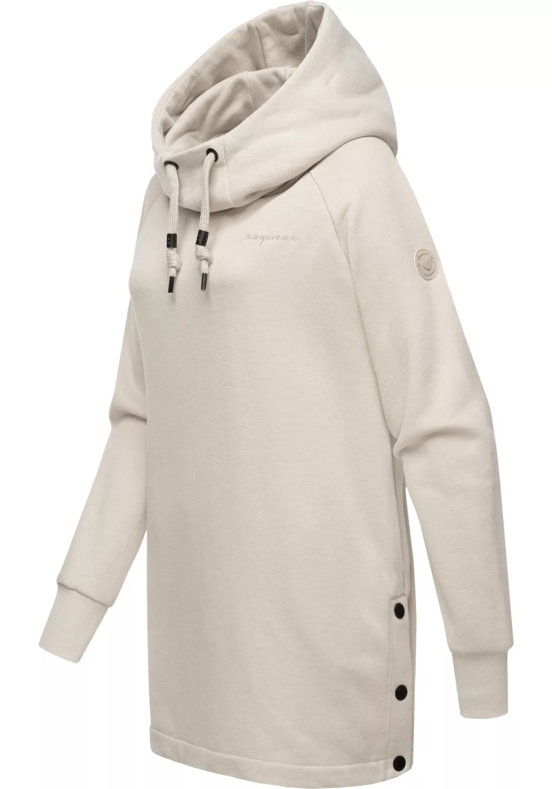 Ragwear Kapuzenpullover "Rowenna", Langer Damen Hoodie mit hohem Schalkrage günstig online kaufen